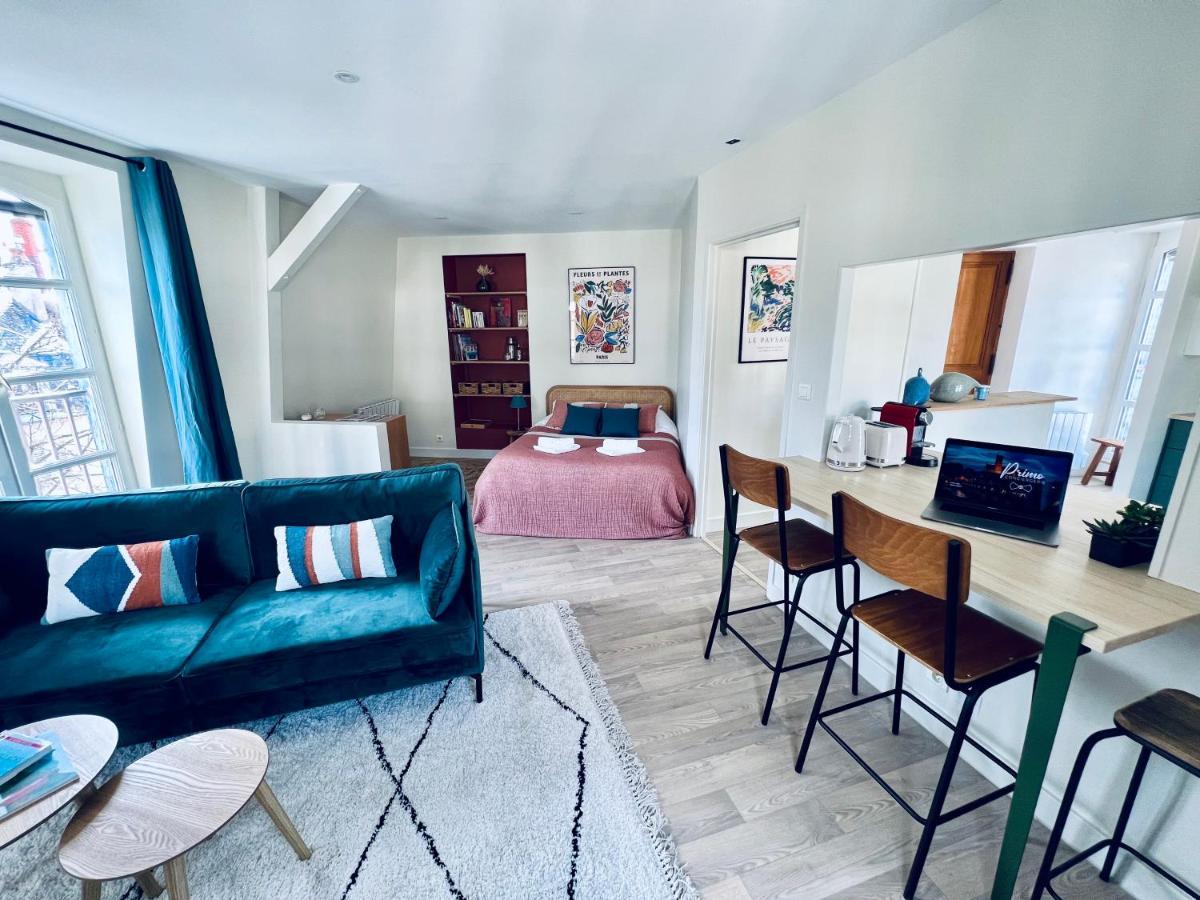 Studio Remigny, Hyper Centre Ville De Nevers, Style "Appart-Hotel" By Primo C0Nciergerie Ngoại thất bức ảnh